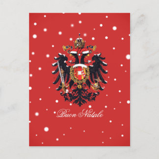 Postal navidades de Habsburg "Buon Natale"