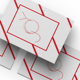 Postal Navidades de invierno de la corona roja disfrutan 