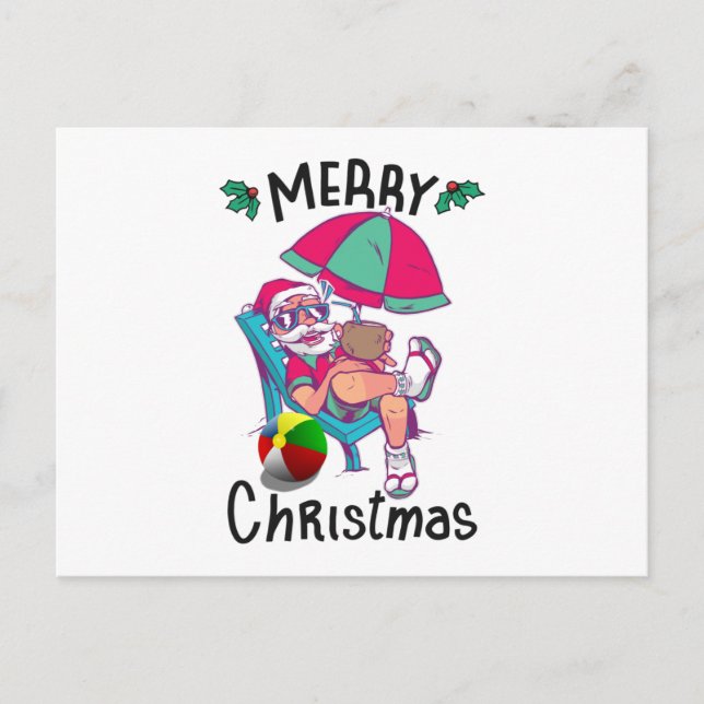 Postal Navidades de julio (Anverso)