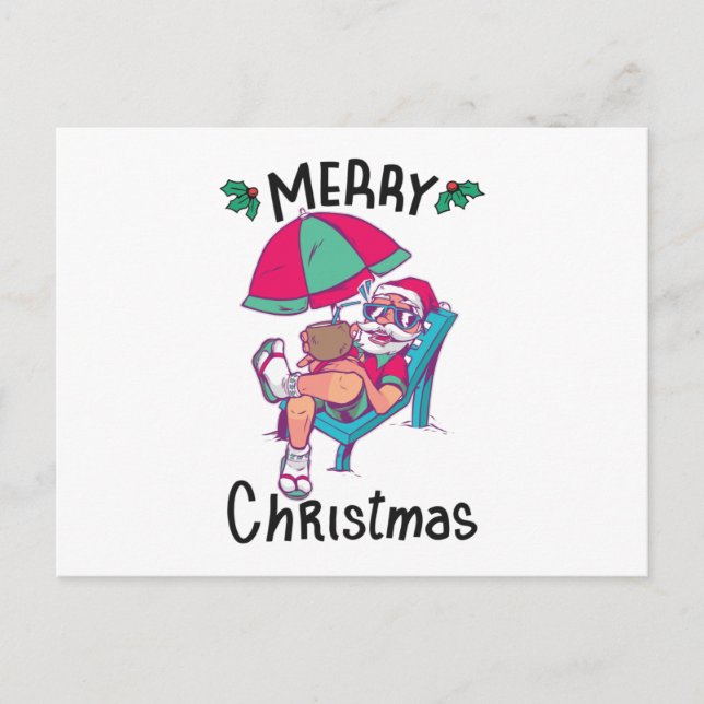 Postal Navidades de julio (Anverso)