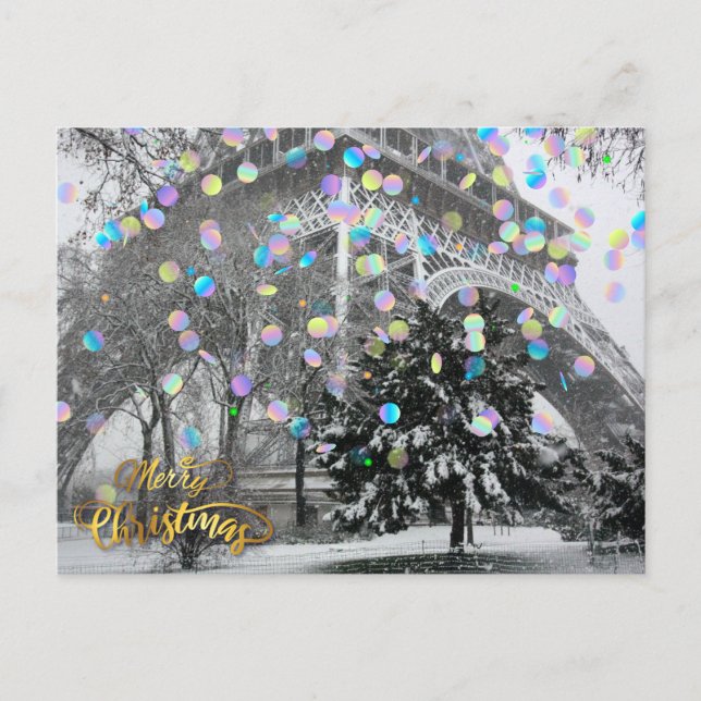 Postal Navidades de la ciudad (Anverso)