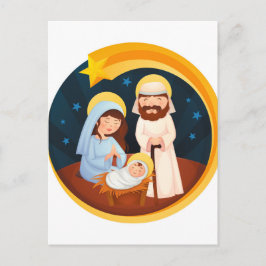 Postal Navidades de la Virgen María Jesús