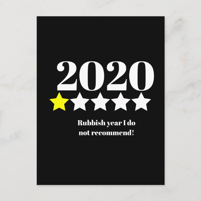 Postal navidades de memoria de revisión de año malo de co (Anverso)