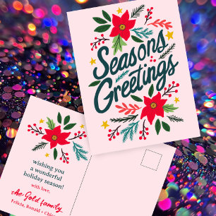Postal NAVIDADES  de Navidad PERSONALIZADO de Navidad