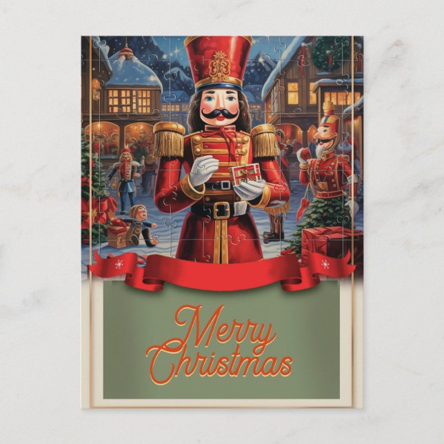 Postal Navidades de Nutcracker (Anverso)
