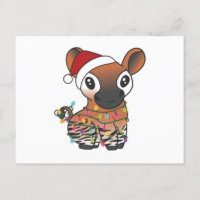 Navidades de Okapi Nieve Animales De Invierno Okap