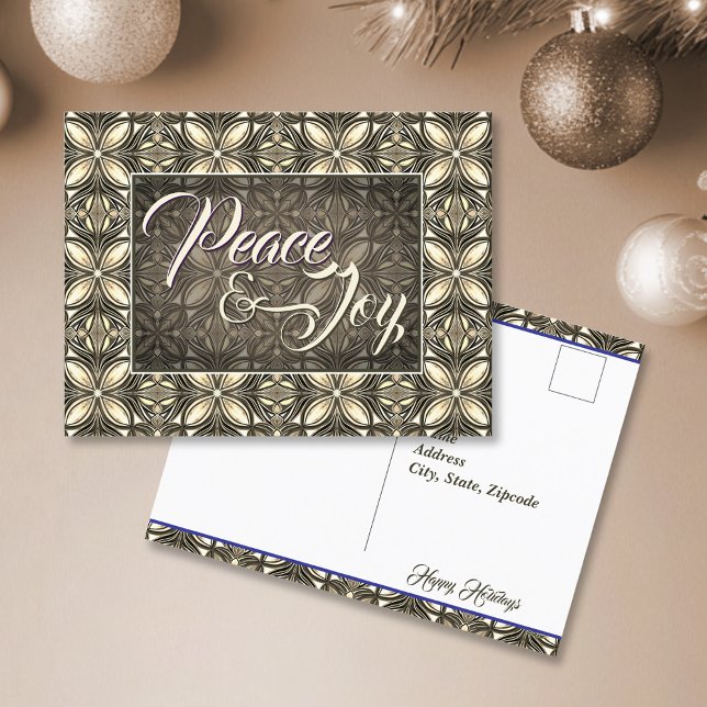 Postal Navidades de Peace & Joy Brown (Subido por el creador)