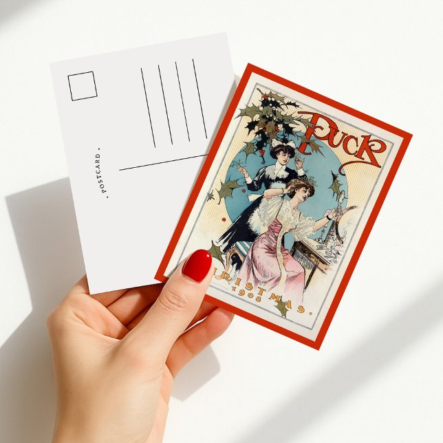 Postal Navidades de Puck 1908 (Subido por el creador)