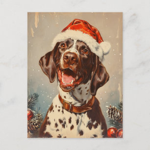 Postal Navidades de punteros de Shorthtransmitidos de Ale