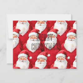 Postal Navidades de Red Santa Claus