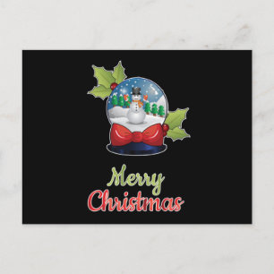 Postal Navidades de Santa Claus idean divertida idea de r