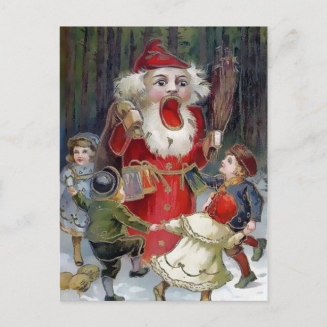Postal Navidades de Santa Nutcracker (Anverso)