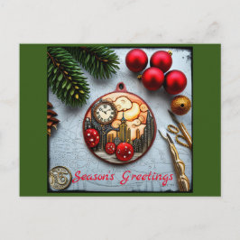 Postal Navidades de Steampunck