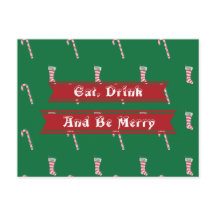 Navidades de Stocking y Candy Cane