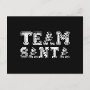 Postal Navidades de Team Santa Funny