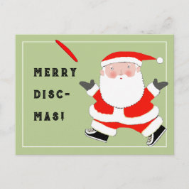 Postal Navidades de Ultimate Frisbee