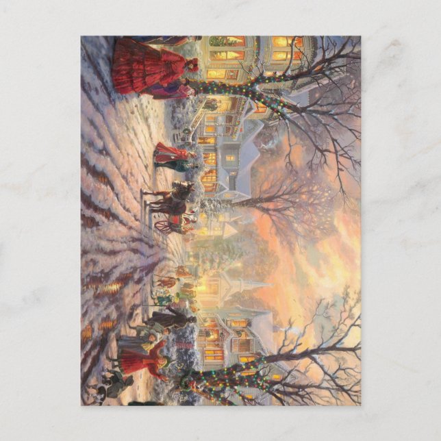 Postal Navidades de Victoria (Anverso)