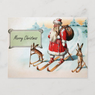 Postal Navidades de Victoria de época