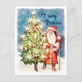 Postal Navidades de Victoria de época