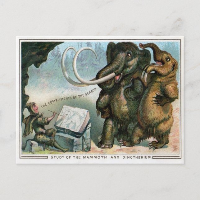 Postal Navidades de Victoria de época (Anverso)