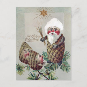 Postal Navidades de Victoria de época