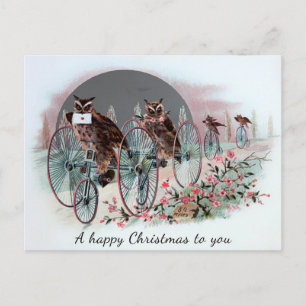 Postal Navidades de Victoria de época