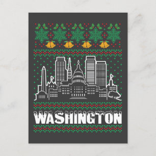 Postal Navidades de Washington Ugly