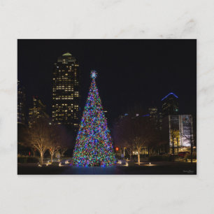 Postal Navidades Del Centro De Dallas