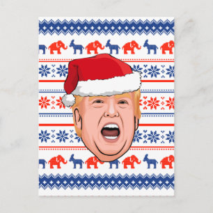 Postal Navidades DONALD TRUMP