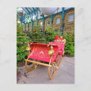 Postal Navidades en Covent Garden, Londres Reino Unido