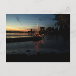 Postal Navidades en el feriado de Charles