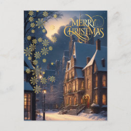 Postal Navidades en la ciudad.