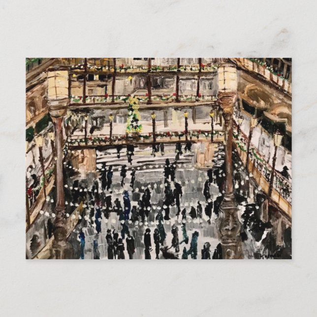 Postal Navidades en la galería de Willowcatdesign (Anverso)