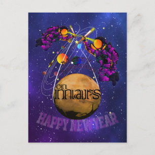 Postal Navidades en MARS