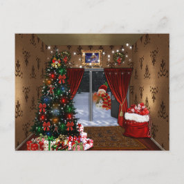 Postal Navidades Eve Postcard