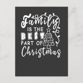 Postal Navidades familiares