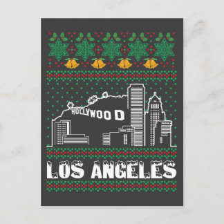 Postal Navidades feos de Los Ángeles