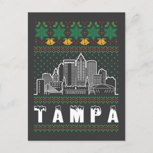 Postal Navidades feos de Tampa Florida
