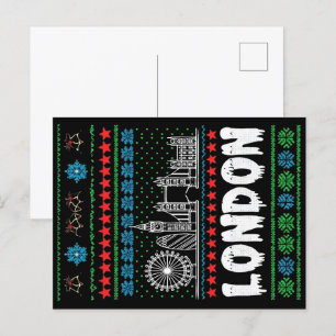 Postal Navidades feos del Reino Unido