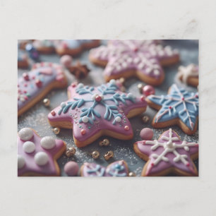 Postal Navidades festivos: Cocinas azucareras