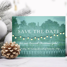 Postal Navidades Gala Forsyth Park Savannah GA Fiesta
