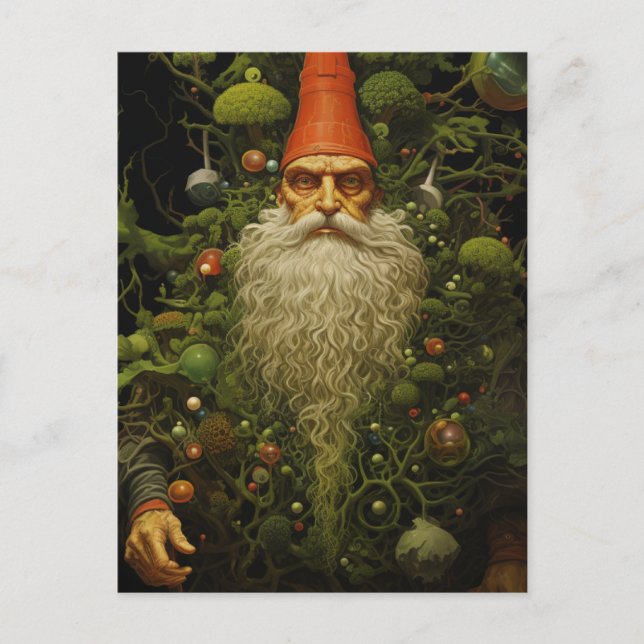 Postal Navidades Gnome (Anverso)