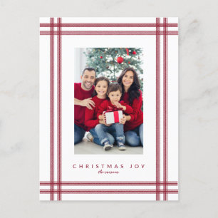 Postal Navidades haciendo tictac fotograma foto de vacaci