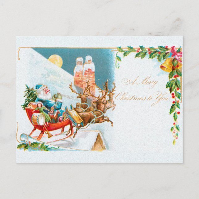 Postal Navidades, hijos de Brundage y amigos (Anverso)