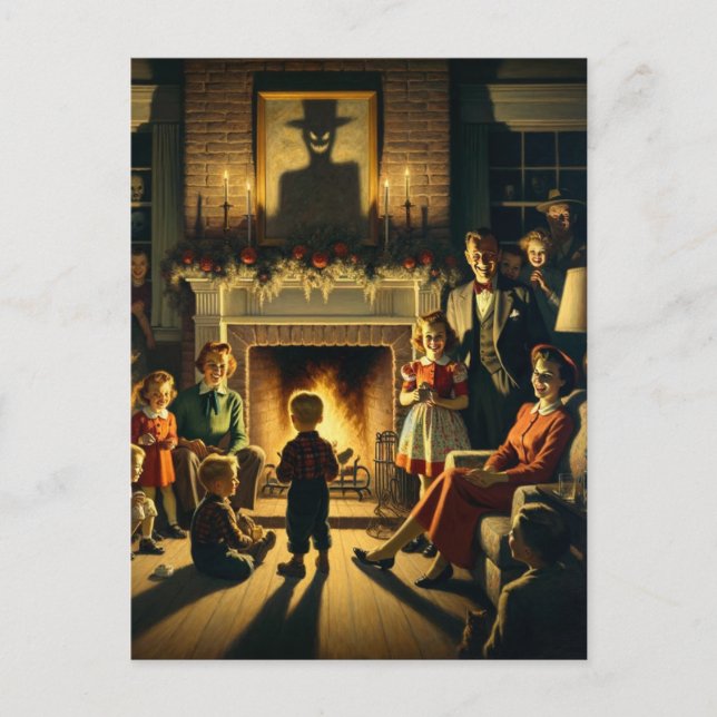 Postal Navidades Horror (Anverso)