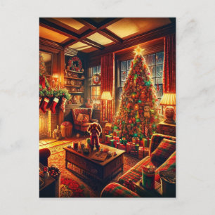 Postal Navidades Horror IA Generación de arte