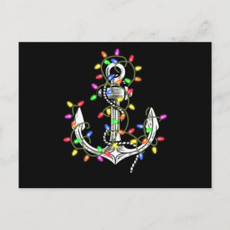 Postal Navidades iluminan el crucero velero