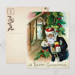 Postal Navidades infantiles feos y aterradores