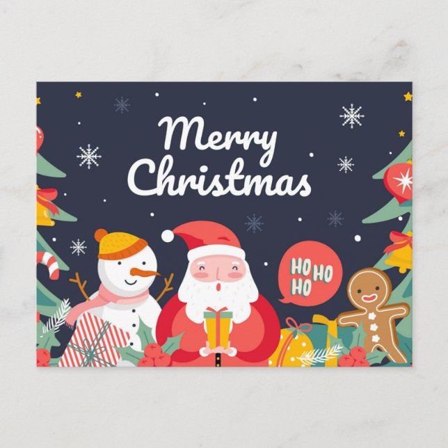 Postal Navidades inteligentes (Anverso)