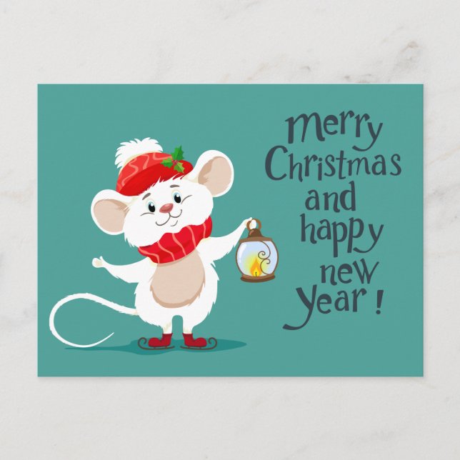 Postal Navidades inteligentes (Anverso)